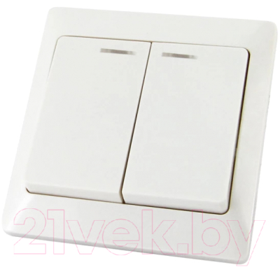 Изображение товара Выключатель TDM Ильмень / SQ1823-0004 (белый)