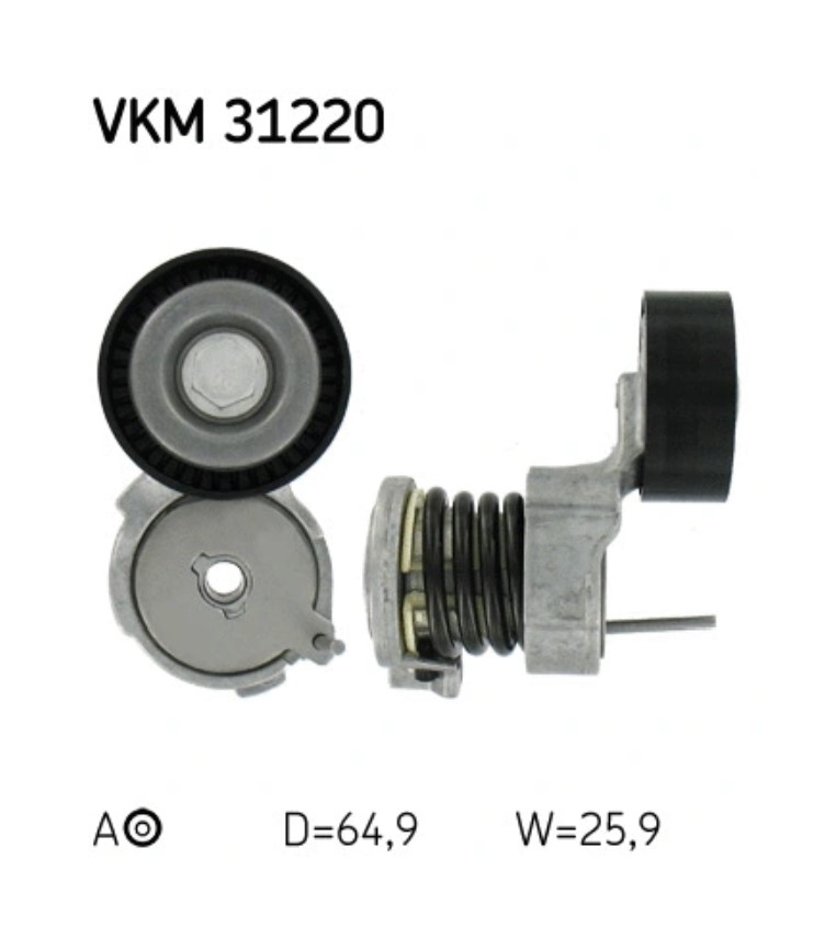 Натяжитель ремня генератора SKF VKM31220 — фото 2