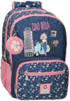 Школьный рюкзак Enso Ciao Bella / 9572321 (синий/розовый) - 