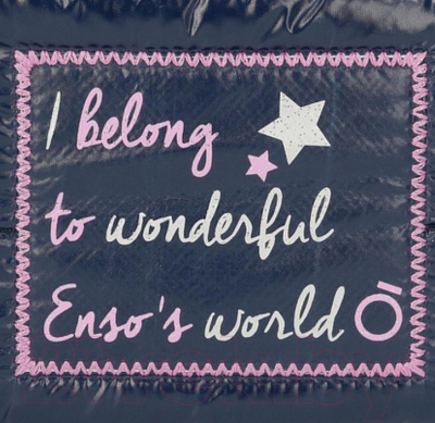 Школьный рюкзак Enso Make A Wish / 9192321 (синий/розовый)