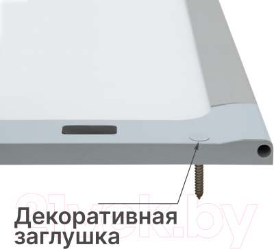 Изображение товара Панель светодиодная Uniel ULI-F42-7.5W/RGB/RC/DIM Sensor IP20 Silver / UL-00003038