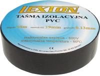 Изолента Lextool LXSC040 CZAR (черный) - 