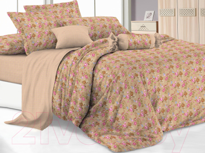 Комплект постельного белья Alleri Поплин Luxe 2сп / П-006
