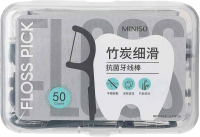 Зубная нить Miniso 7201 (3x50шт) - 