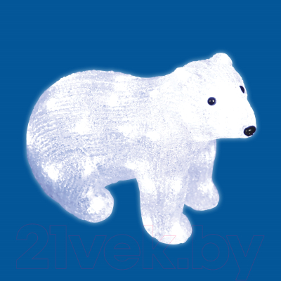 Световая фигурка Uniel Белый медведь-4 11037