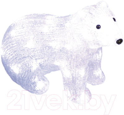 Световая фигурка Uniel Белый медведь-4 11037