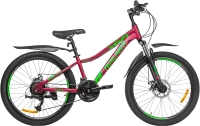 Велосипед Nialanti Bonnie 1.1 MD 24 2024 (12, фиолетовый, разобранный, в коробке) - 