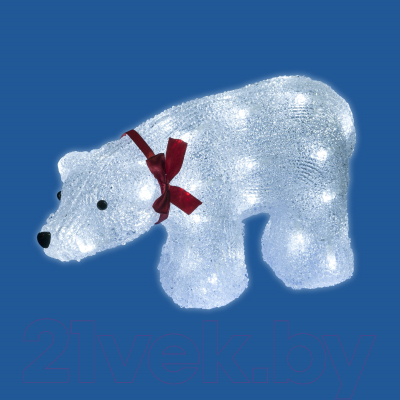 Световая фигурка Uniel Белый медведь 07954