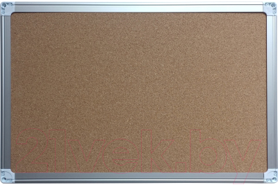 Изображение товара Информационная доска Silwerhof Пробковая 90x120см алюминиевая рама