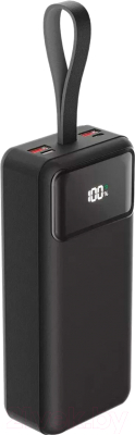 Портативное зарядное устройство Olmio M-30 QuickCharge 30000mAh 22.5W / 044469 (черный)