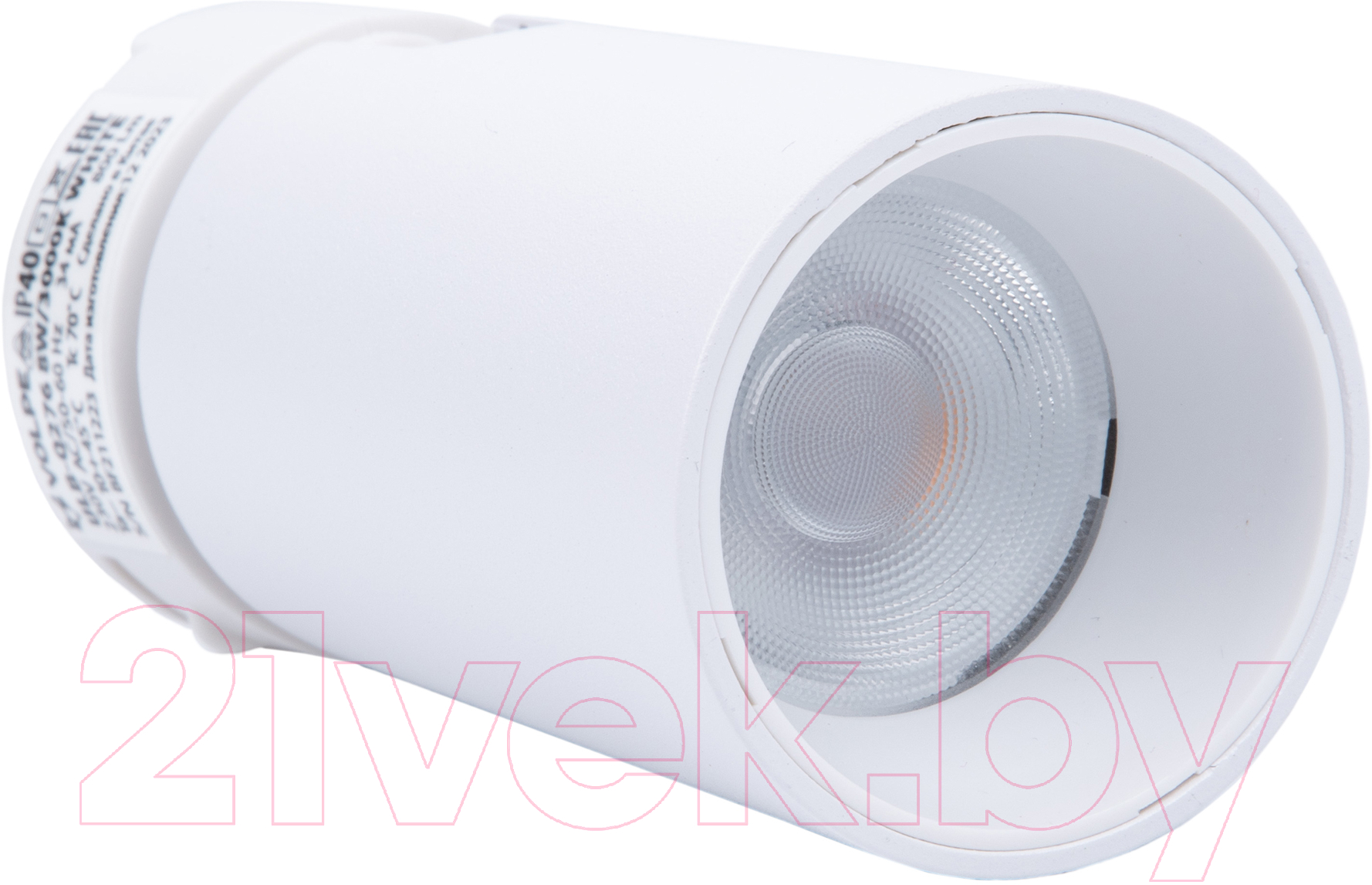 Трековый светильник Volpe ULB-Q276 8W/3000К White / UL-00011817 — фото 3