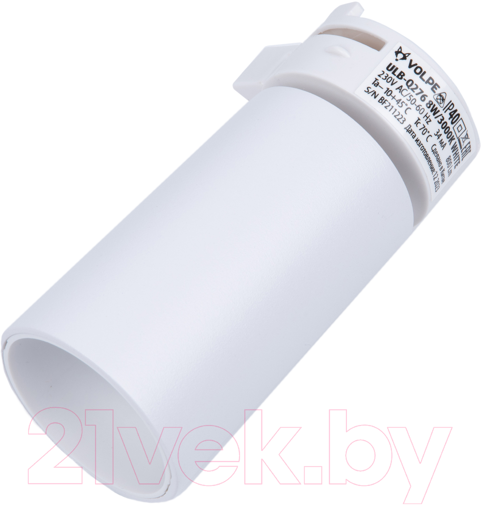 Трековый светильник Volpe ULB-Q276 8W/3000К White / UL-00011817 — фото 2