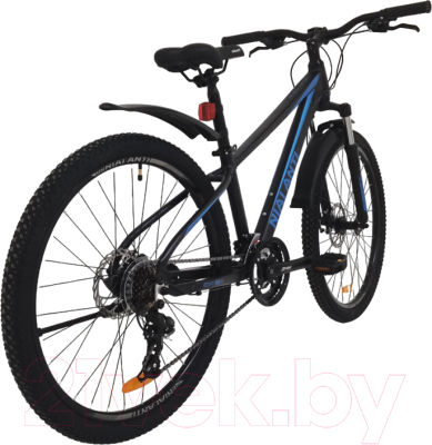 Велосипед Nialanti Stellar MD 26 2024 (13, черный/синий, разобранный, в коробке)