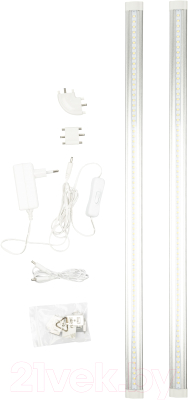 Изображение товара Светильник линейный Uniel ULM-F45-2x6W/4500K IP20 / UL-00008280