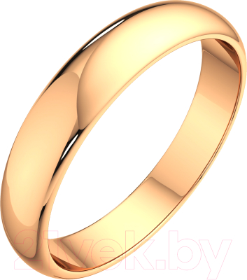 Кольцо обручальное из розового золота ZORKA 104006 (р.17.5)