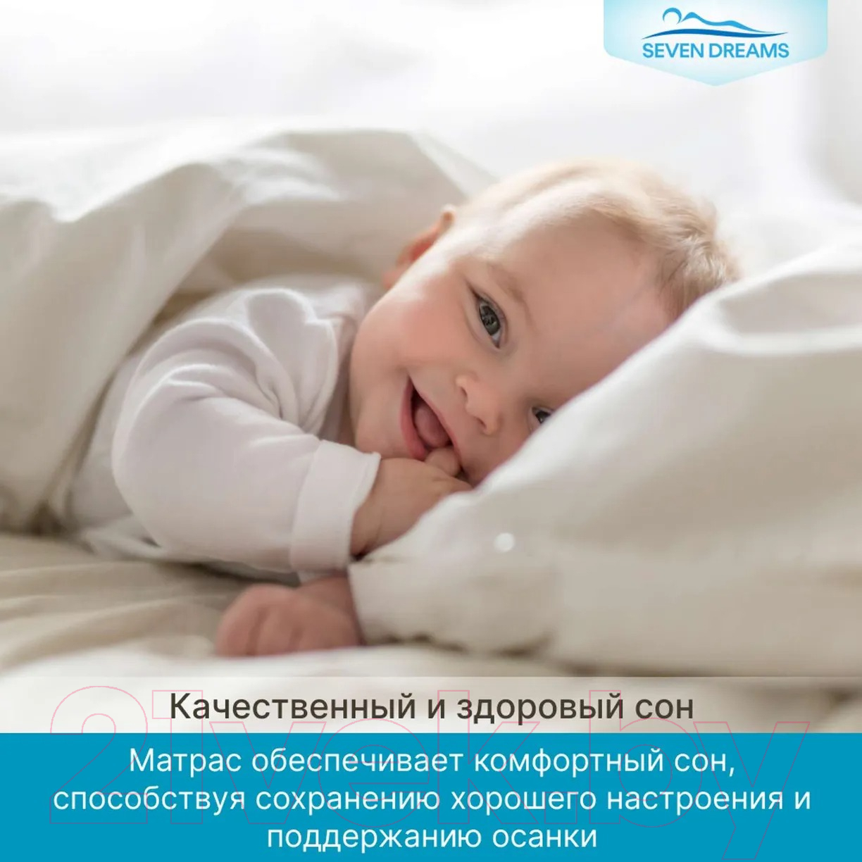 Матрас в кроватку Seven Dreams Aloe Vera Cocos 415164