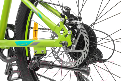 Велосипед Nialanti Bonnie 1.0 MD 24 2024 (12, зеленый, разобранный, в коробке)