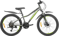 Велосипед Nialanti Clyde 1.1 MD 24 2024 (12, серый, разобранный, в коробке) - 