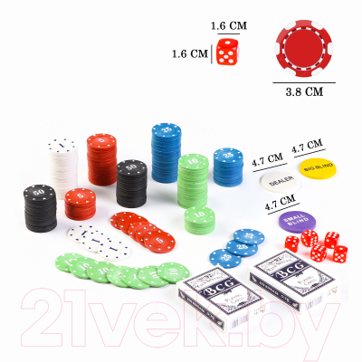Набор для покера Время игры 9911693