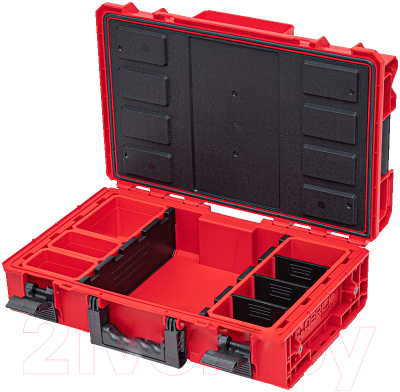 Ящик для инструментов QBrick System One 200 Technik 2.0 Red Ultra HD Custom / SKRQ200T2CCZEBY003 (красный)