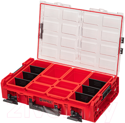 Органайзер для инструментов QBrick System One Organizer XL 2.0 Red Ultra HD Custom / ORGQXL2CCZEBY003 (красный)
