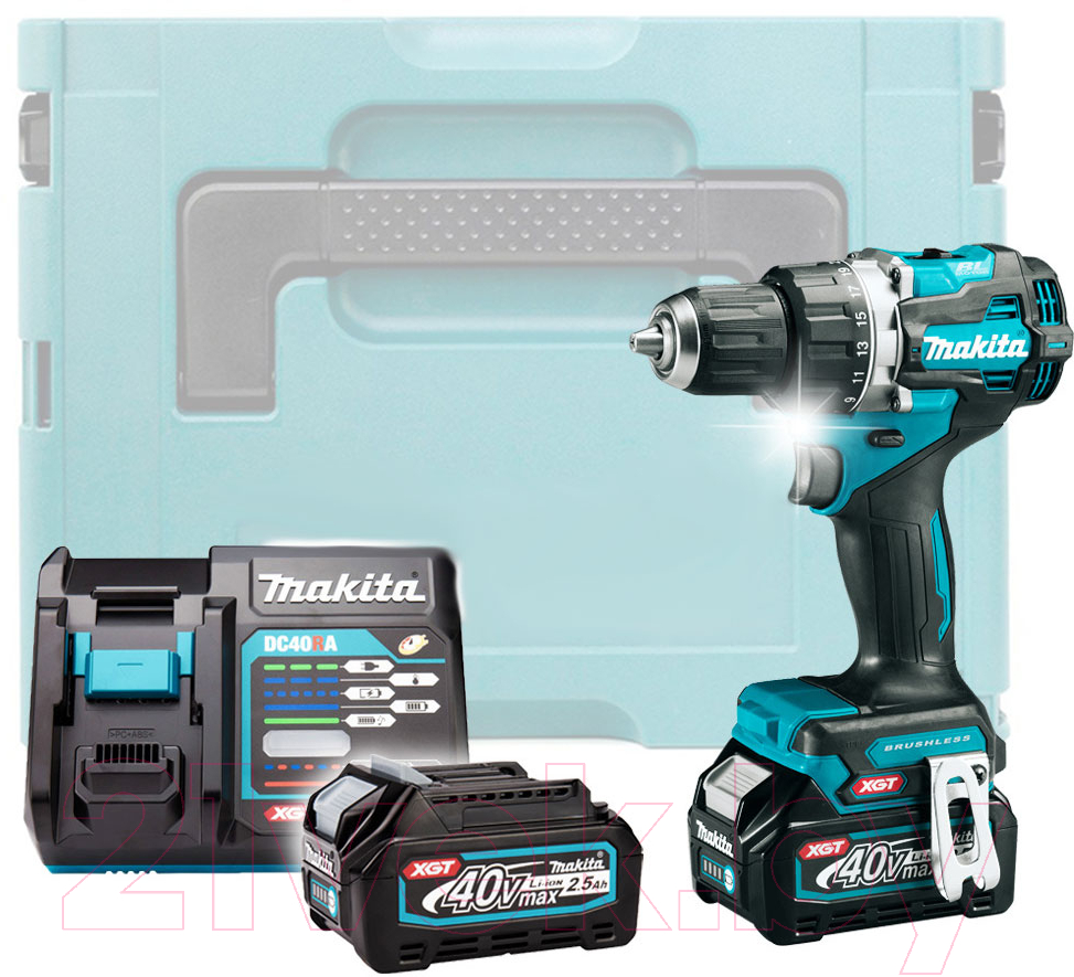 Профессиональная дрель-шуруповерт Makita DF002GD201