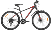 Велосипед Nialanti Stellar MD 26 2024 (16, черный/красный, разобранный, в коробке) - 