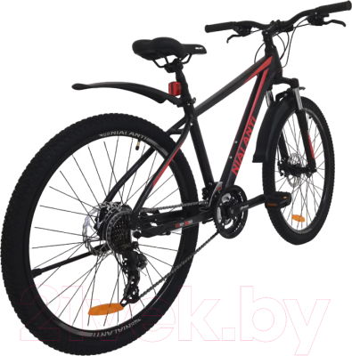Велосипед Nialanti Stellar MD 26 2024 (16, черный/красный, разобранный, в коробке)