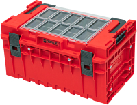 Ящик для инструментов QBrick System One 350 Expert 2.0 Red Ultra HD / SKRQ350E2CCZEPG003 (красный) - 