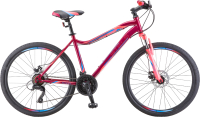 Велосипед STELS Miss 5000 MD 26 (16, вишневый/розовый, разобранный, в коробке) - 