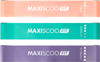 Набор эспандеров Maxiscoo Fit С мешком для хранения / MSF-LU-280723-3 (3шт) - 