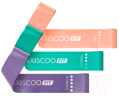 Набор эспандеров Maxiscoo Fit С мешком для хранения / MSF-LU-280723-3 (3шт)