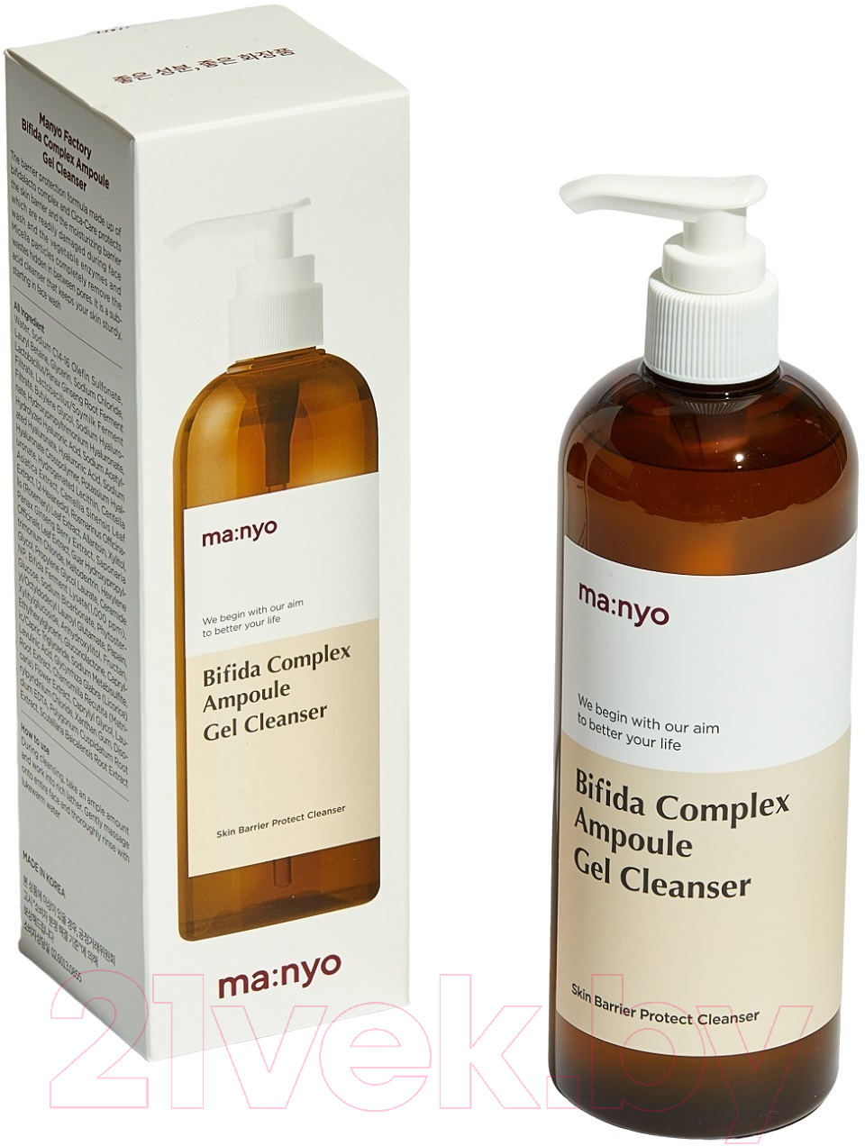 Гель для умывания Manyo Bifida Complex Ampoule от прыщей