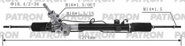 Рулевая рейка Patron PSG3064