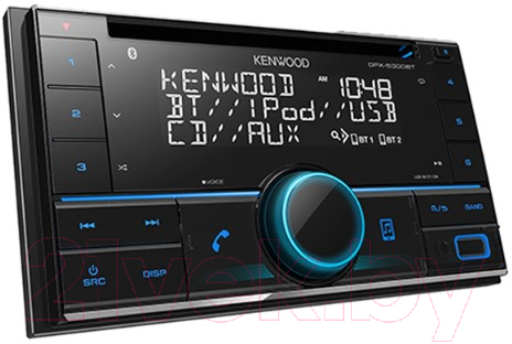 Бездисковая автомагнитола Kenwood DPX-5300BT — фото 2