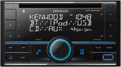 Бездисковая автомагнитола Kenwood DPX-5300BT