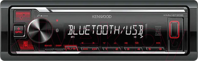 Бездисковая автомагнитола Kenwood KMM-BT208