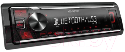 Бездисковая автомагнитола Kenwood KMM-BT208