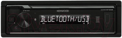 Бездисковая автомагнитола Kenwood KMM-BT208