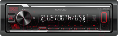 Бездисковая автомагнитола Kenwood KMM-BT209