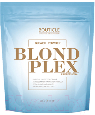 Порошок для осветления волос Bouticle Blond Plex Powder Bleach с аминокомплексом (500г)