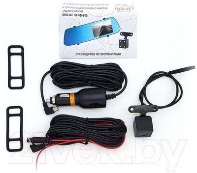 Автомобильный видеорегистратор Sho-Me SFHD-800 (черный)