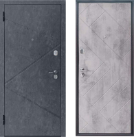 Входная дверь Guard Loft бетон графит/бетон серый (86x205, левая) - 