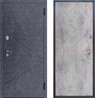 Входная дверь Guard Loft бетон графит/бетон серый (86x205, правая) - 