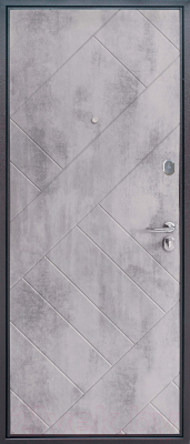 Входная дверь Guard Loft бетон графит/бетон серый (96x205, правая)