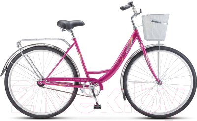 Велосипед STELS Navigator 28 345 C (28, пурпурный, разобранный, в коробке)