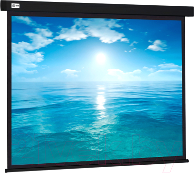 Проекционный экран Cactus Wallscreen CS-PSW-104x186-BK