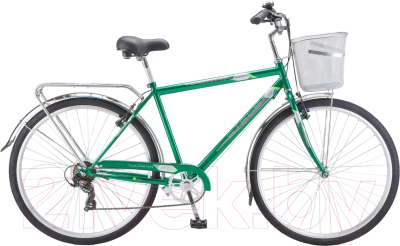 Велосипед STELS Navigator 350 V 28 (20, зеленый, разобранный, в коробке)
