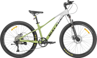 Велосипед Nialanti Fusion 1.0 MD 26 2024 (14, зеленый/серый, разобранный, в коробке) - 