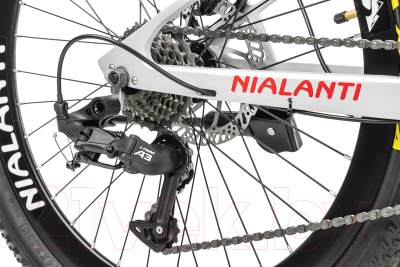 Велосипед Nialanti Subway 1.0 MD 24 2024 (12, бежевый, разобранный, в коробке)